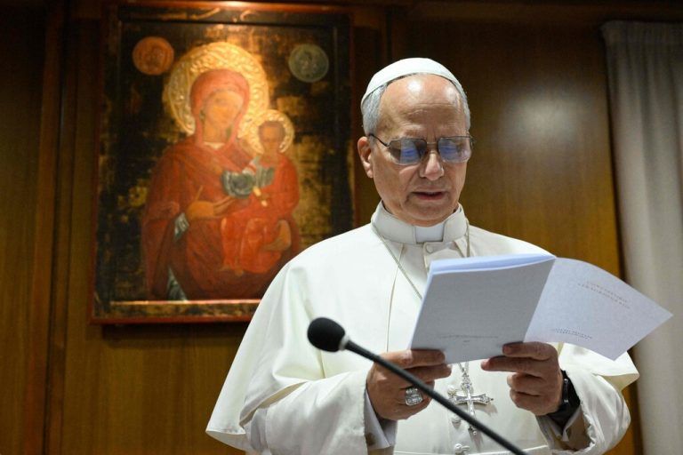Papst Leo XIV.⇒afp/vatican media
