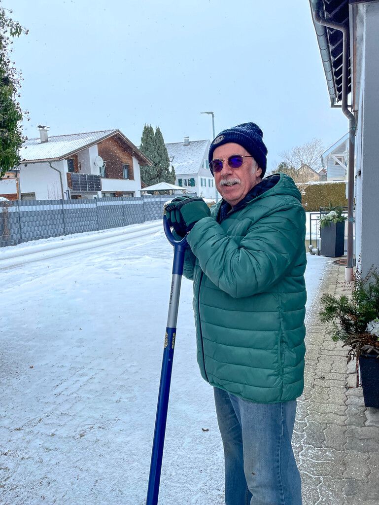 Rudolf Trummer lebt in der Nachbarschaft des Kindergartens.⇒Schäfer