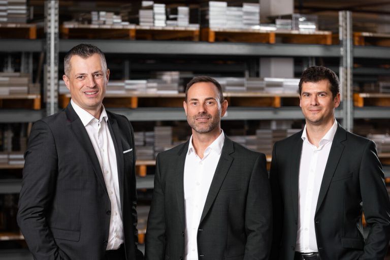 Simon Köb, Stefan Kraxner und Tobias Fuchs.⇒Meusburger/Studio Fasching