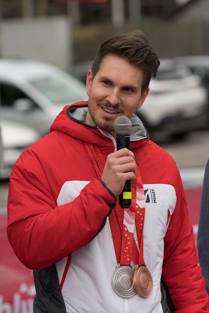 Thomas Steu kam 2022 von den Spielen in Peking mit zwei Medaillen heim. ⇒Dietmar Stiplovsek