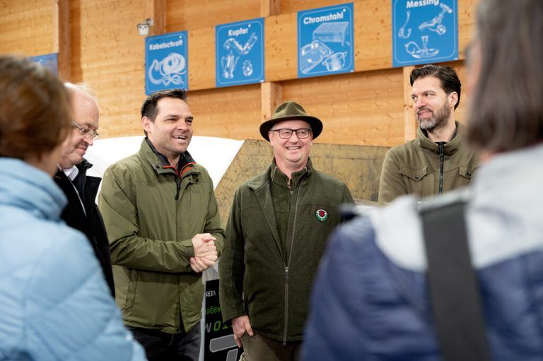 ASZ Hofsteig: Augenschein vor Ort.⇒marktgemeinde lauterach