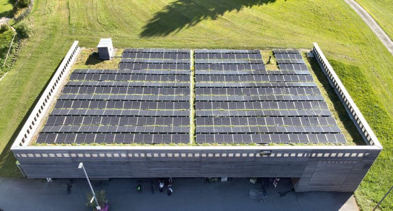 Der gemeindeeigene Dorfladen in Langenegg.⇒⇒Mario Nussbaumer