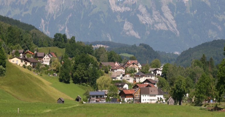 Die Parzelle Mittelberg in Nenzing.⇒mgn