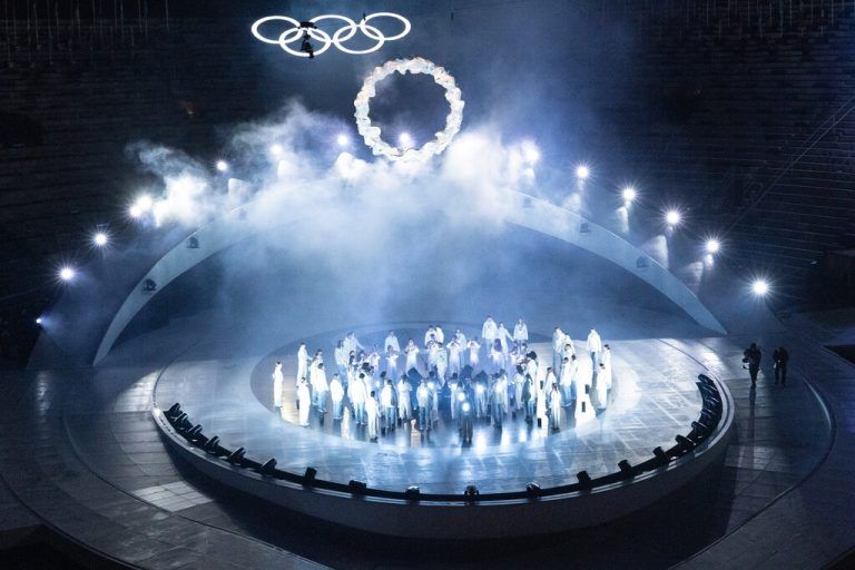 Die Spiele sind am Sonntag um exakt 22.41 Uhr feierlich zu Ende gegangen.⇒ GEPA