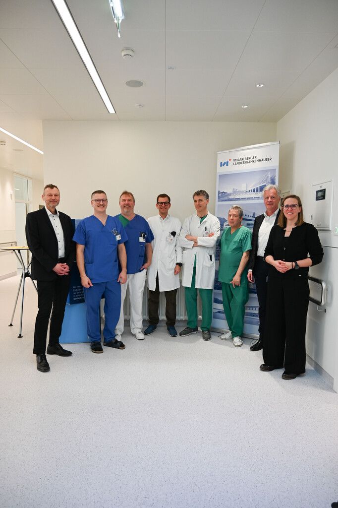 Eröffnung der Zentralen Endoskopie am LKH Feldkirch.Vlkh