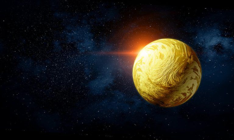 Merkur in der Abenddämmerung