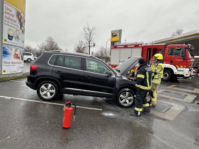 Fahrzeugbrand selbst gelöscht