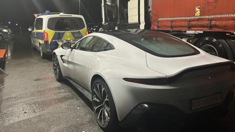 Luxusauto einkassiert