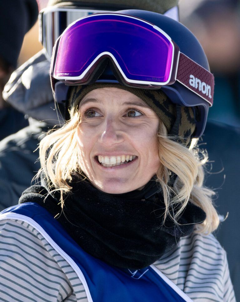 Geduld war gefragt bei Anna Gasser.⇒gepa