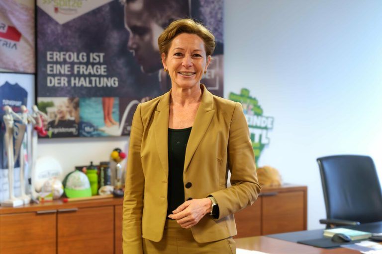 Landesrätin Martina Rüscher. ⇒Stiplovsek