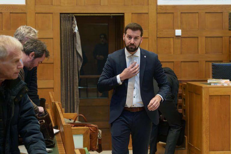 Simon Tschann musste am Montag erneut auf der Anklagebank Platz nehmen.⇒Stiplovsek