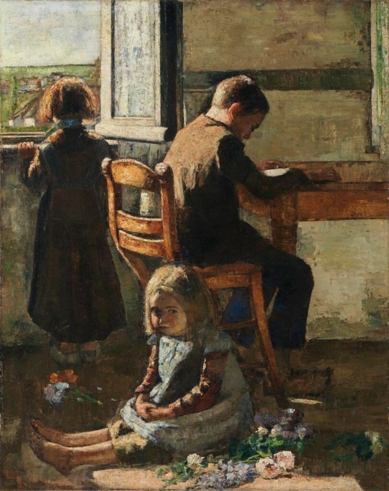 Das Bild des Malers Lesser Ury.⇒Staatsgemäldesammlungen