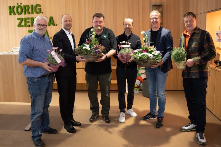 Ein bunter Blumengruß