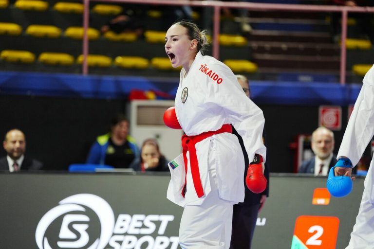 Hanna Devigili bei der Premier League in Rom.⇒kremser