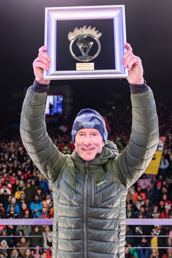 Im Jänner wurde Ingemar Stenmark als Kitzbühel-Rekordsieger (fünf Siege) als Hahnenkamm-Legende geehrt. ⇒APA