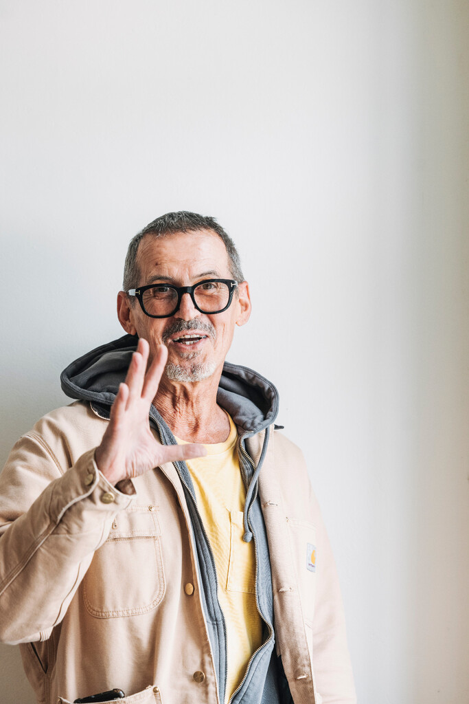 Künstler Thomas „tOmi“ Scheiderbauer.⇒Lamprecht