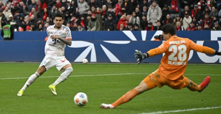 Luis Diaz erzielte den Ausgleich für den FC Bayern. ⇒gepa