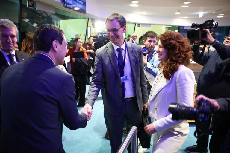 Markus Wallner in Brüssel im Zuge des Ausschusses der Regionen.European union/christophe licoppe