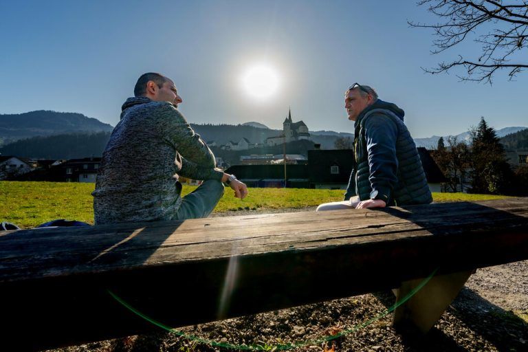 Peter Moranduzzo im Gespräch mit der NEUE.⇒Stiplovsek (4)