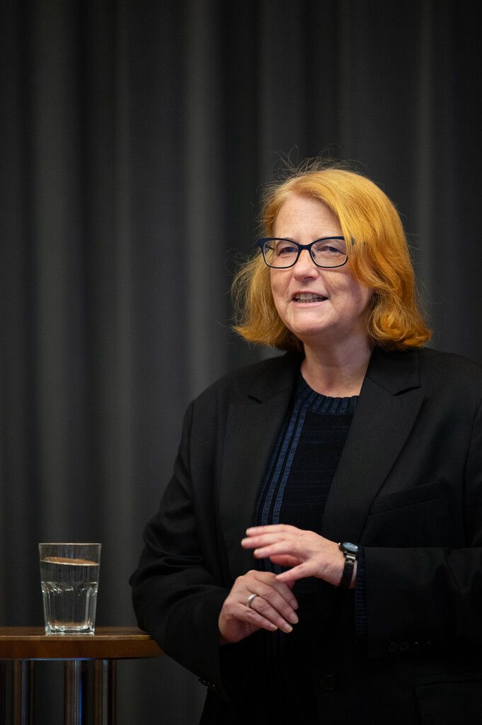 Stephanie Gräve, Intendantin des Vorarlberger Landestheaters. ⇒Serra