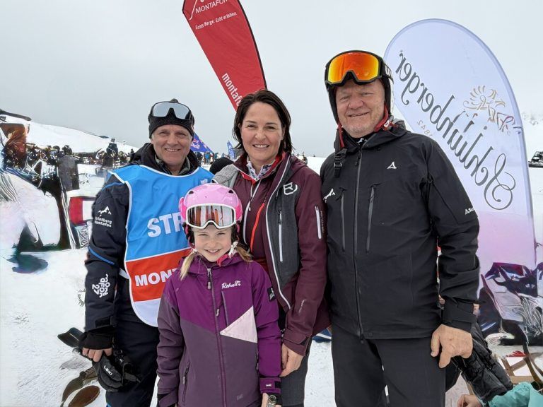 Thomas Zudrell, Frieda und Monika Vonier sowie Peter Marko genossen den Tag.