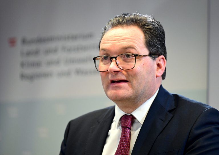 Umweltminister Totschnig.⇒apa