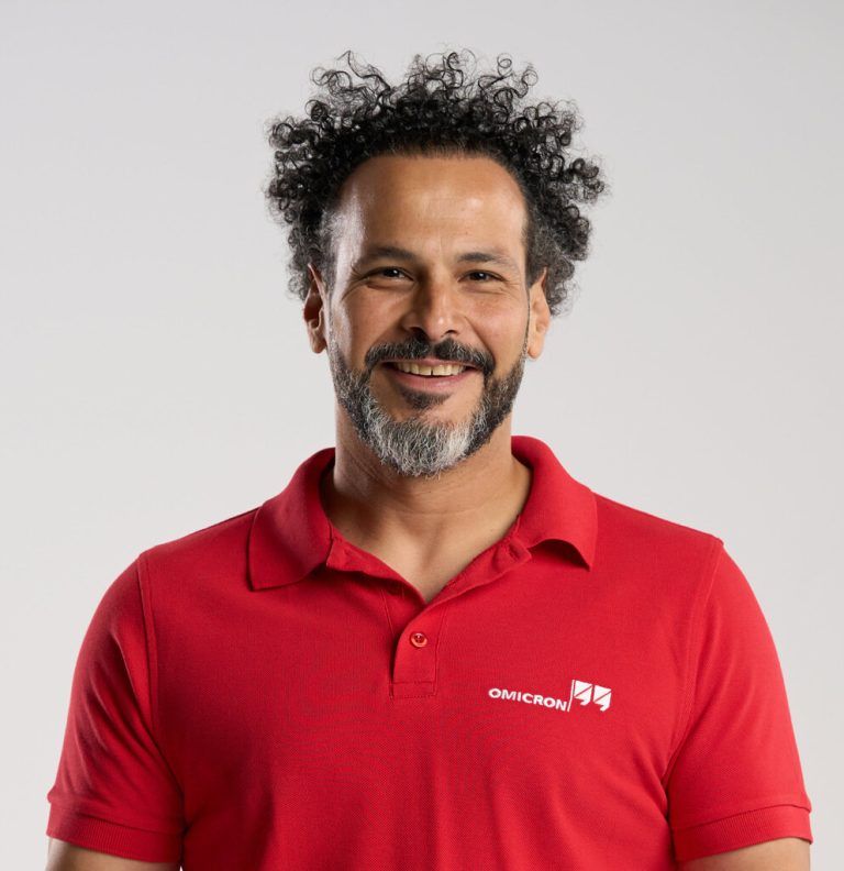 Ahmed El-Hamaky vom Omicron Sales Team.