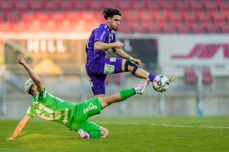 Austria Lustenau musste einen herben Dämpfer hinnehmen. ⇒GEPA (3)