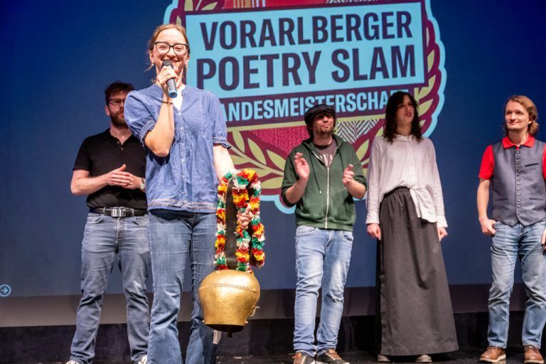 Daniel Geuze (l.), Siegerin Sophie Fässler, Ivica Mijajlovic, Juna Tegeltija und David Feurstein.⇒Furxer