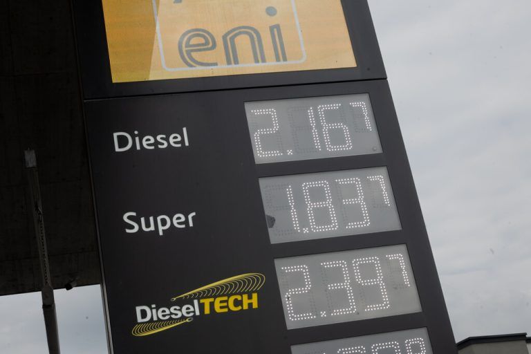 Die gedämpften Preise an der Oberscheider-Tankstelle.