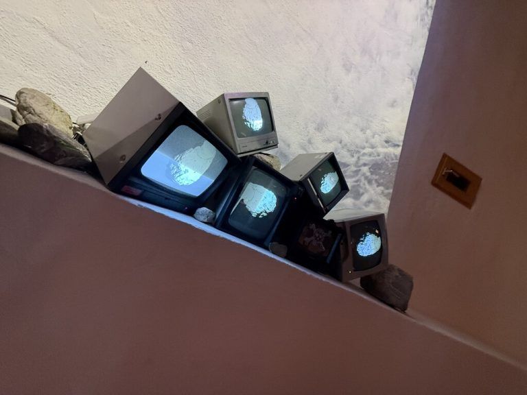 Die Installation von Thomas Rauch und Alexander Ess im Feldkircher Pulverturm.