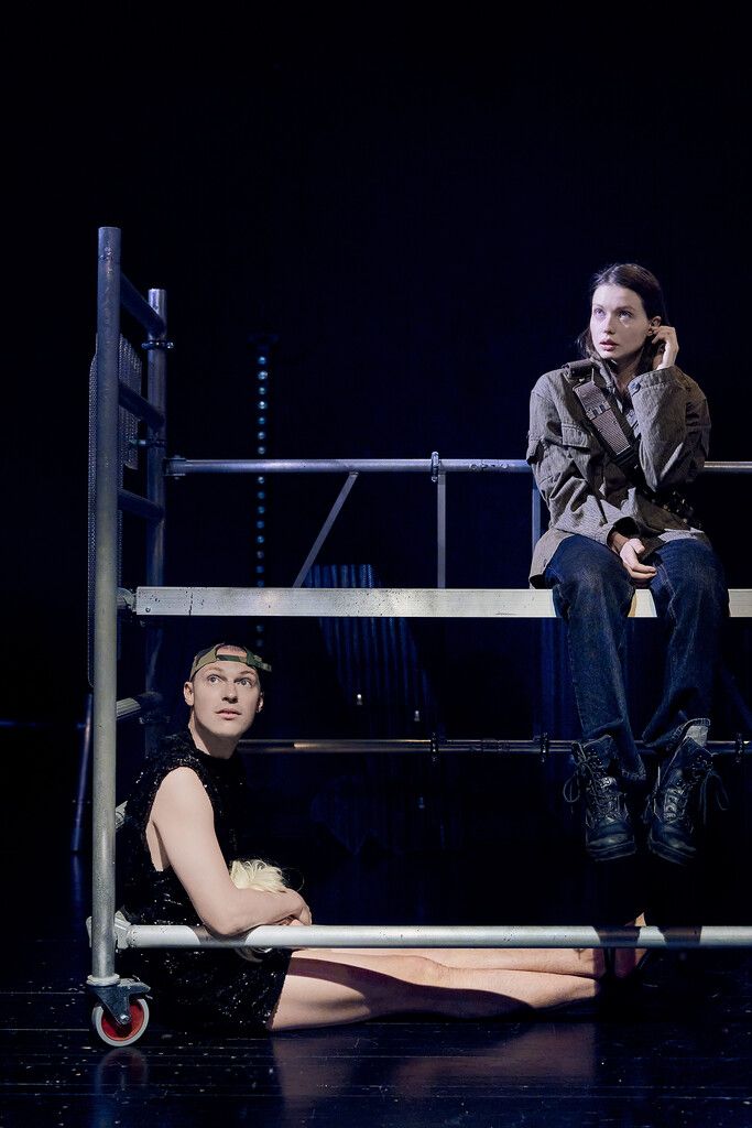 Dom (Raschner) und Fred (Hammermüller). ⇒Köhler