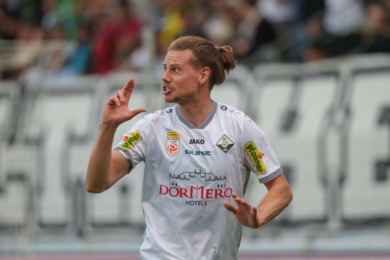 Spielt er oder spielt er nicht? Vom Einsatz von Patrick Greil wird im Cup-Finale sehr viel abhängen.⇒Stiplovsek