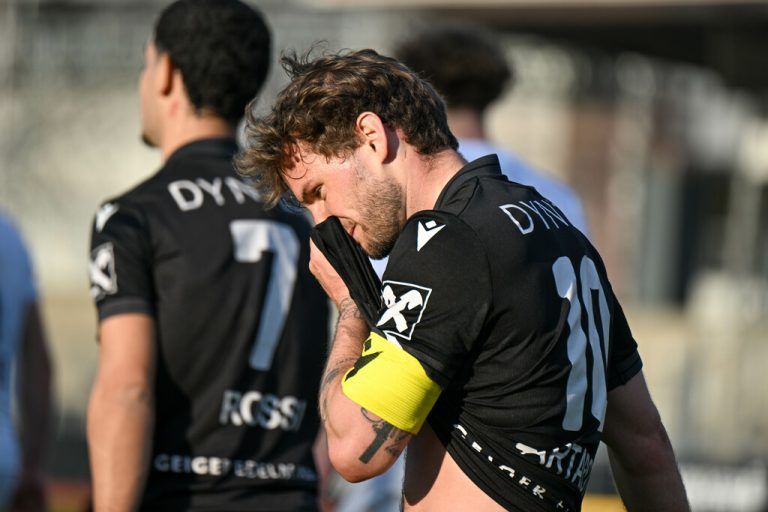 Für die Bregenzer rückt der sportlich fixierte Klassenerhalt in immer weitere Ferne. Die Rettung dürfte sein, dass es aus der Regionalliga Ost keinen Aufsteiger gibt. Trotzdem stellt sich die Sinnfrage.GEPA/Lerch (2)