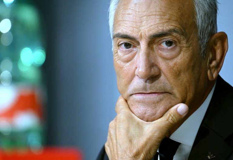 Gabriele Gravina dankt ab. ⇒AFP