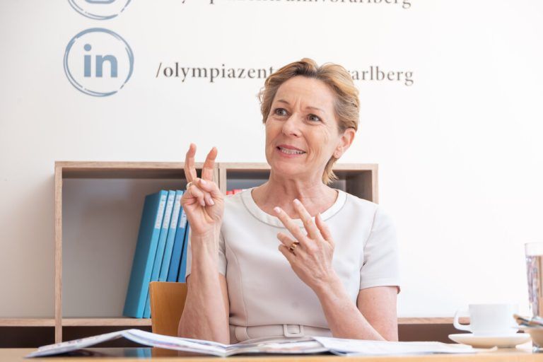 Gesundheitslandesrätin Martina Rüscher. ⇒Hartinger