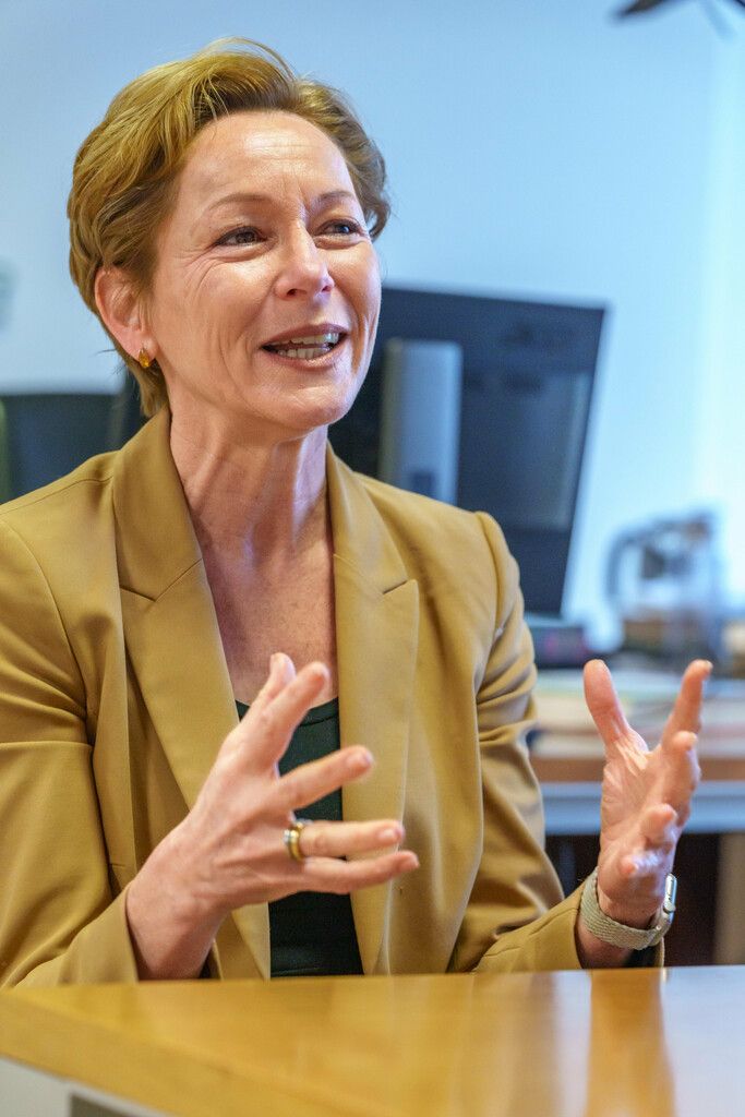 Gesundheitslandesrätin Rüscher. ⇒stiplovsek