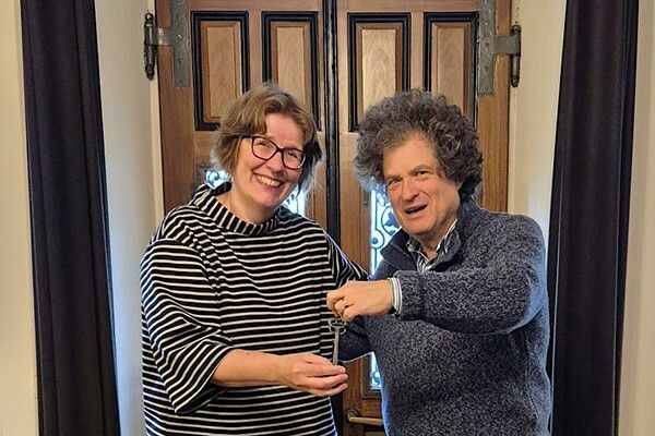 Irene Aue-Ben-David und Hanno Loewy. ⇒Jüdisches Museum Hohenems