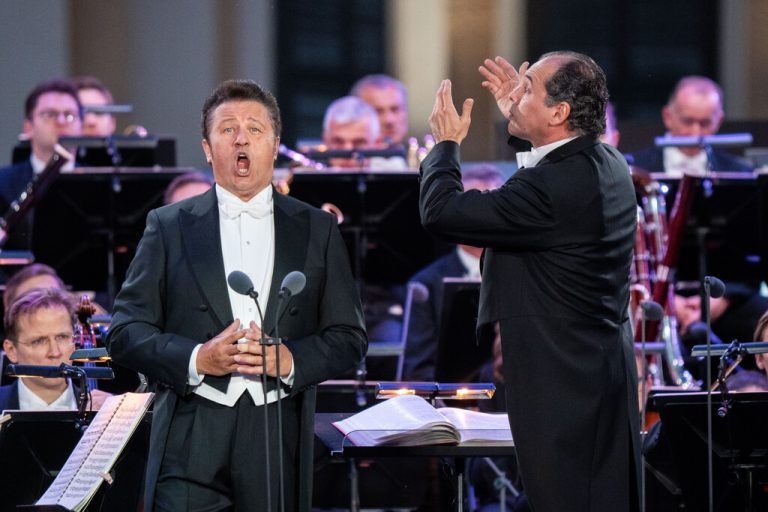 Tenor Piotr Beczala in Schönbrunn.⇒apa