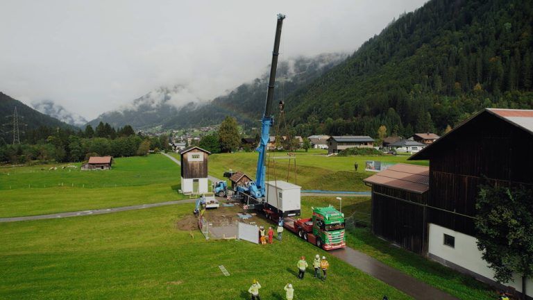 Das Glasfasernetz soll in weiteren Gemeinden, wie hier in Gaschurn, ausgebaut werden. ⇒illwerke vkw