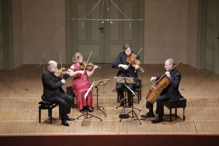 Das Mandelring Quartett überzeugt mit Kraft und Präzision.⇒Schubertiade