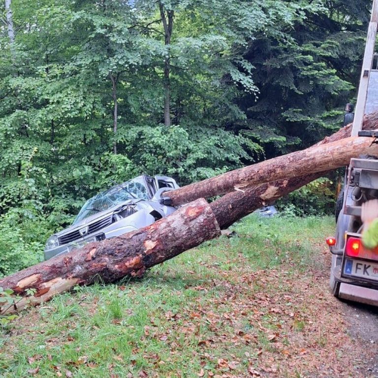 Das „Unfallauto“.⇒Feuerwehr Frastanz