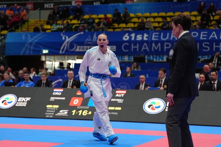 Devigili präsentierte sich im Team stark.⇒Kremser/Karate Insights