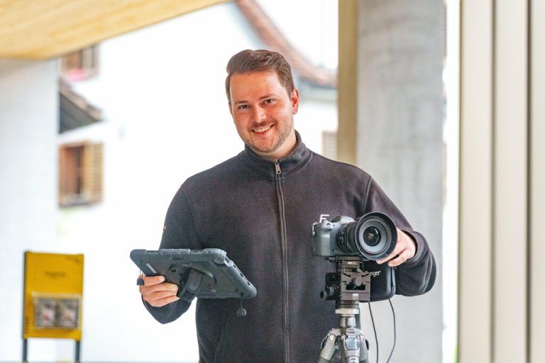 Die Feldkircher Frohnatur in Aktion.⇒STIPLOVSEK