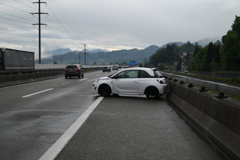 Eine Atemalkoholprobe ergab einen zu hohen Wert.⇒Kantonspolizei st. Gallen
