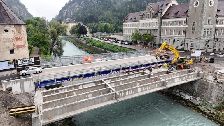 Neue Brücke in Feldkirch
