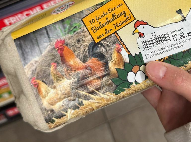 Deutsche Eier bei Spar: Verpackung wird geändert