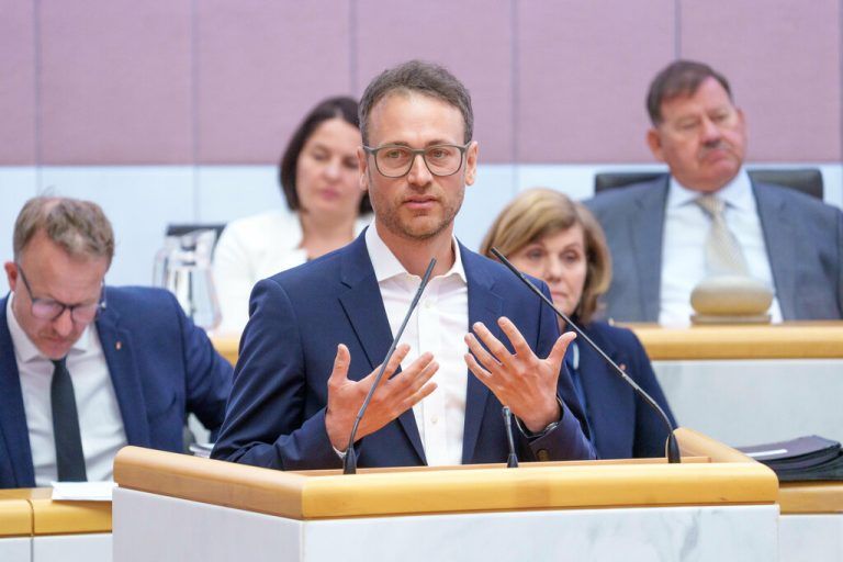 Grünen-Klubobmann Zadra. Stiplovsek