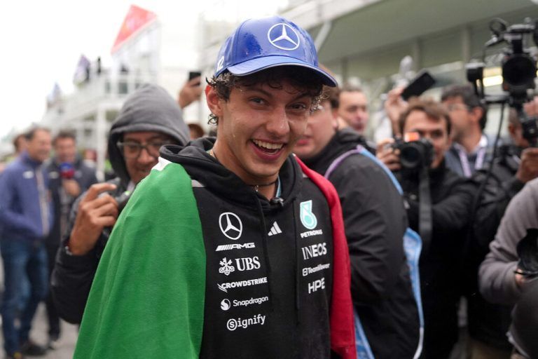 Kimi Antonelli ist auf den Spuren von Alberto Ascari.⇒AFP
