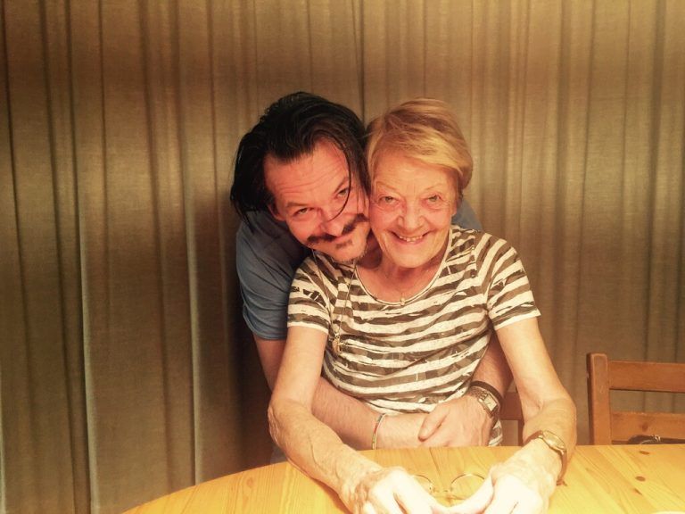 Marcus Nigsch bedankt sich bei seiner Mama für ihre Unterstützung.⇒Privat